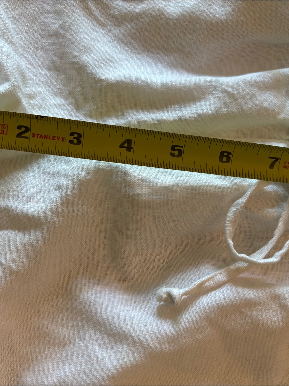 J. Crew linen 3" pom-pom drawstring coastal minimal Euro Summer shorts size XS - Picture 7 of 7